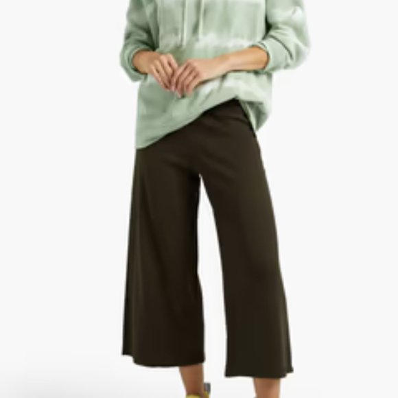 WSLY - The Ecosoft oversized tie-dyed organic cotton-blend fleece hoodie NWOT - Picture 2 of 6